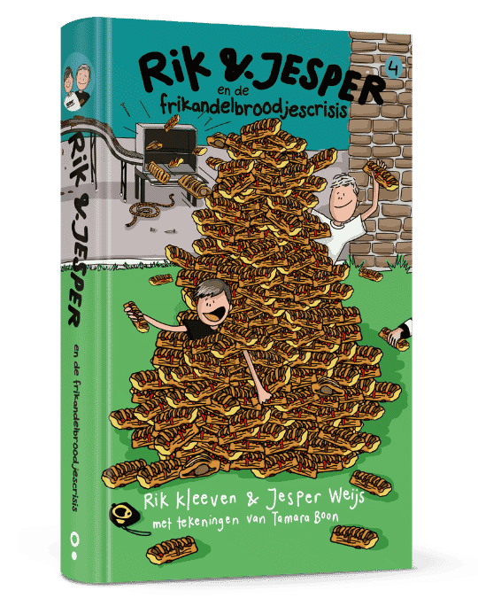 Boek: Rik & Jesper en de frikandelbroodjescrisis